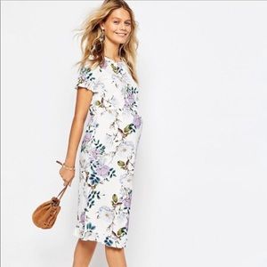 ASOS Maternity Dress in Vintage Floral Print